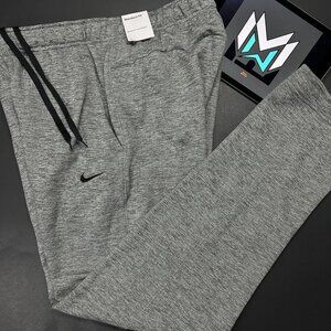 Nike Therma Fit Fitness Open Hem Gym Pants Men's Sizes Grey DQ4856-063